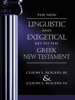 Image of The New Linguistic and Exegetical Key to the Greek New Testament