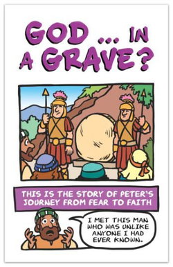 Image of Tract: God In A Grave – 100 Pk NKJV