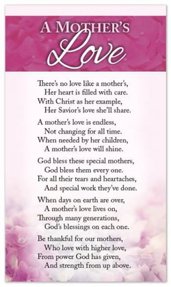 Image of Tract: A Mother’s Love