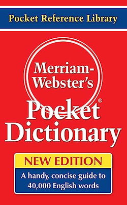 Image of Merriam-Webster’s Pocket Dictionary