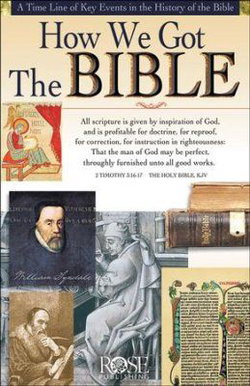 Image of Pamphlet: How We Got the Bible: A Time Line