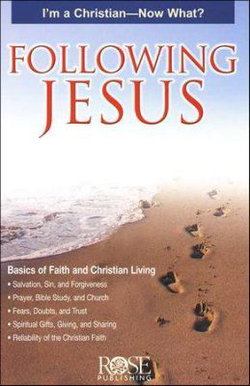 Image of Following Jesus Pamphlet: I’m a Christian – Now What?