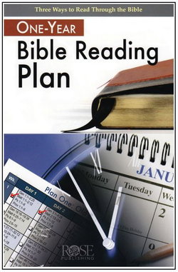 Image of One-Year Bible Reading Plan Pamphlet