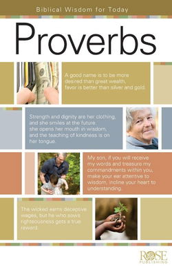 Image of Proverbs Pamphlet: Biblical Wisdom for Today