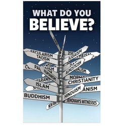 Image of Tract: What Do You Believe? – 100 Pk KJV