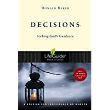 Image of Decisions Seeking God:s Guidance LIfeguide Bible Study
