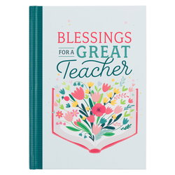 Image of Blessings for a Great Teacher Hardcover Gift Book