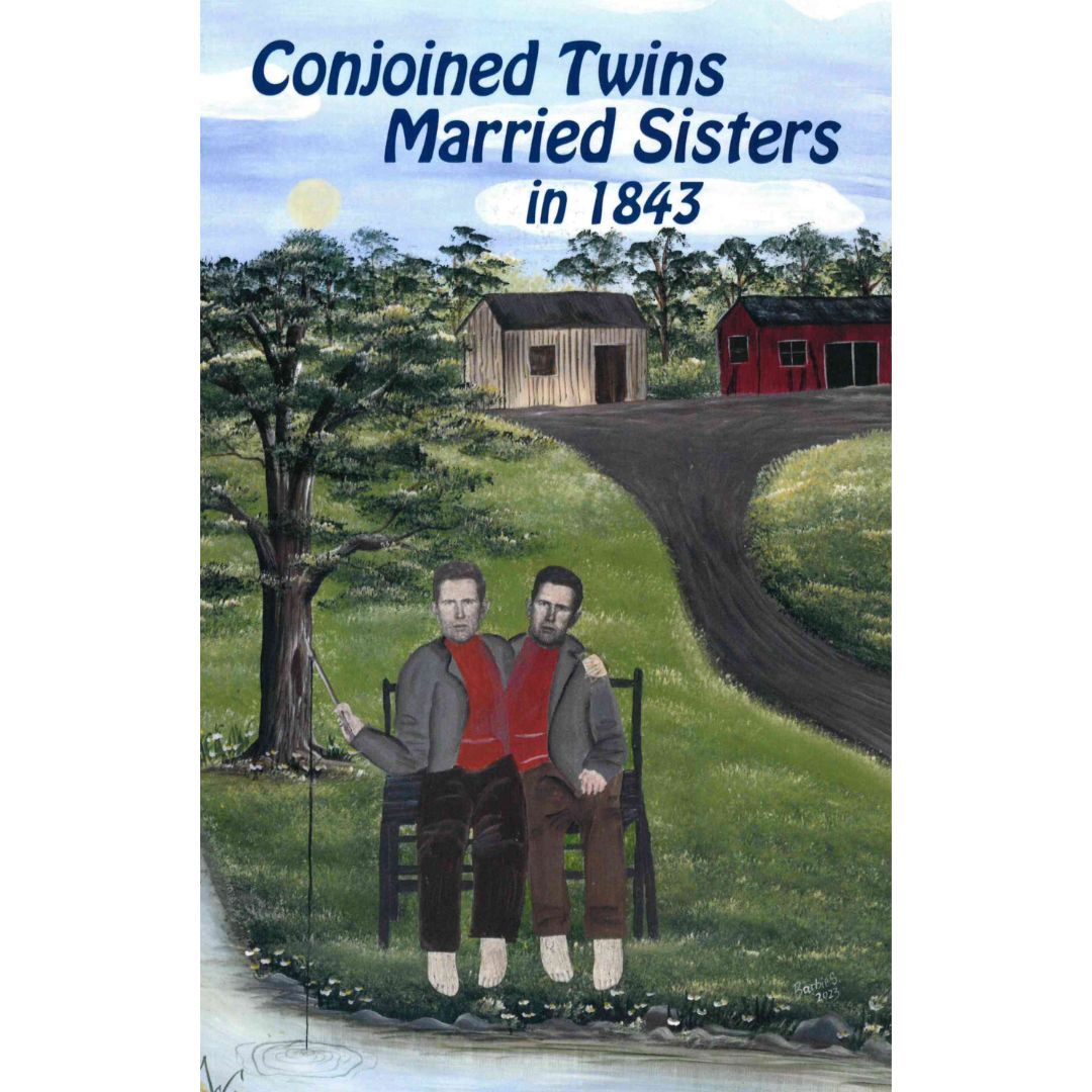 Image of Conjoined Twins Married Sisters in 1843