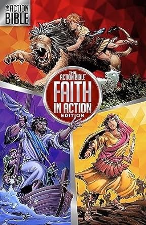 Image of The Action Bible Faith in Action Edition Hardcover