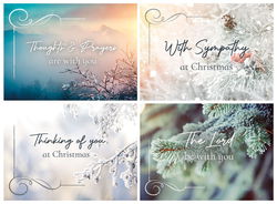 Image of Cards Christmas Sympathy Light of the World- Discontinued