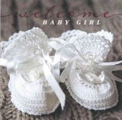 Image of Card Individual Baby Girl Hebr. 6:14