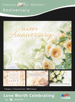 Image of Cards Anniversary Love Worth Celebrating discontinued