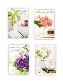 Image of Cards Birthday Lustrous-