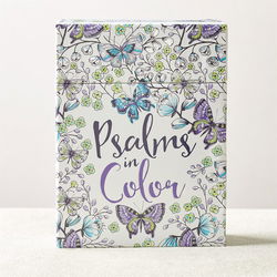 Image of Psalms in Color: Cards to Color and Share -Box of 44
