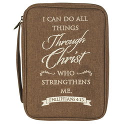 Image of BIBLE CASE I CAN DO ALL THINGS MEDIUM