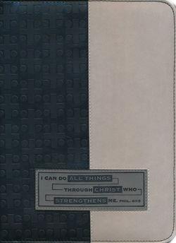 Image of BC: I Can Do All Things Black/Tan XLarge