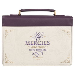 Image of BC: His Mercies Are New Dark Amethyst Purple Fashion Medium