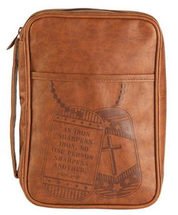 Image of BC: Iron Sharpens Iron Brown Large