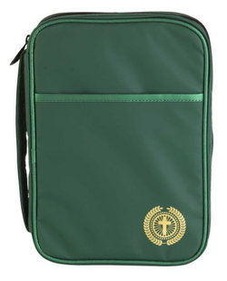 Image of BC: Green with Cross Large Print