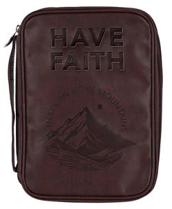 Image of Bible Cover Mountain Have Faith Large