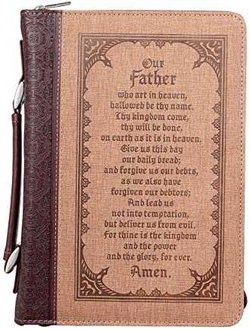 Image of BC: The Lord’s Prayer, Two-Tone Brown, Large –