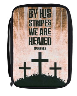 Image of Bible Cover His Stripes We Are Healed Lg