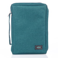 Image of BC: Teal Poly-Canvas Value with Fish Badge Small
