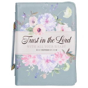 BC: Fashion Teal Trust Prov. 3:5 - Large