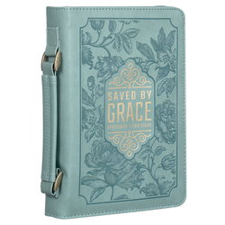 Image of BC: Fashion Teal Saved by Grace Eph. 2:8 – Large