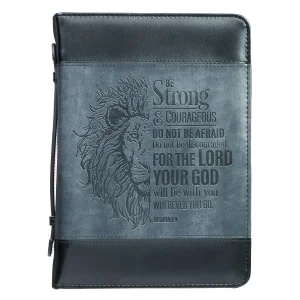 BC: Classic Black/Gray Be Strong Josh. 1:9 - Medium