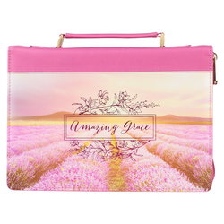 Image of BC: Fashion Pink/Flower Field Printed Amazing Grace – Medium
