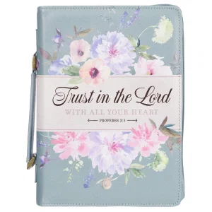 BC: Fashion Teal Trust Prov. 3:5 - Medium