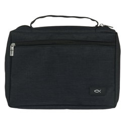 Image of BC: Value Black Ichthus Patch – Medium