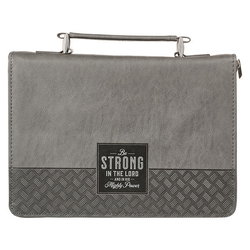Image of BC: Classic Gray Be Strong Eph. 6:10 – Medium