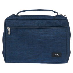 Image of BC: Value Navy Ichthus Patch – Small