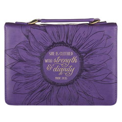 Image of BC: Fashion Purple Strength & Dignity Prov. 31:25 – Ex Large
