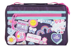 Image of Bible Cover Fashion I Am Strong Prov. 31:25