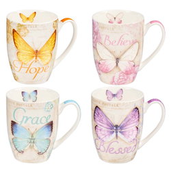 Image of Butterfly Blessings Mug Set