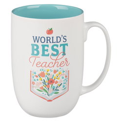 Image of World’s Best Teacher Ceramic Coffee Mug