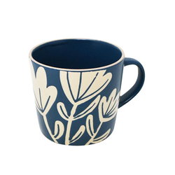 Image of Blue Tulip Stoneware Mug