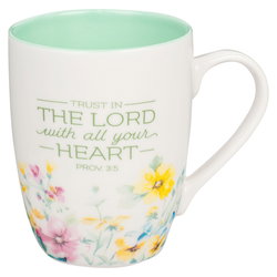 Image of Mug Multi-Floral Trust in the Lord Prov. 3:5-6