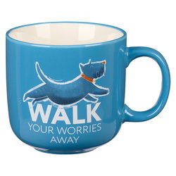 Image of Ceramic Mug Walk Your Worries Away