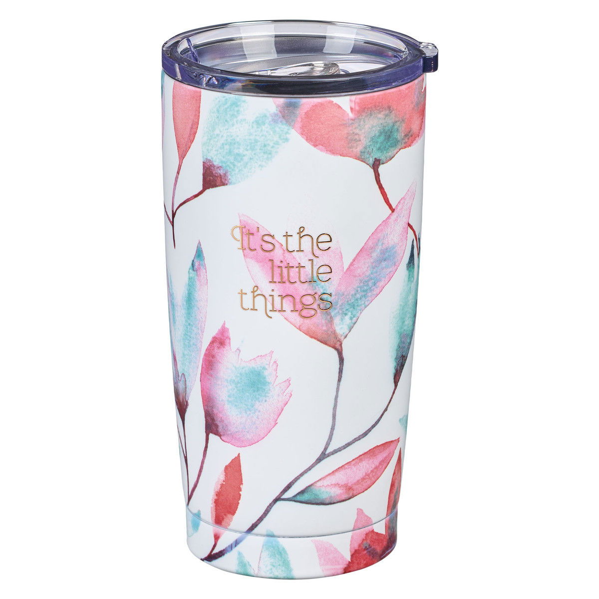 Image of SS Travel Mug Pink Petals Little Things