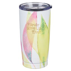 Image of SS Travel Mug Citrus Leaves Never Give