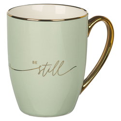Image of Mug Mint/Cream Be Still & Know