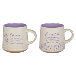 Image of Mug Set 2pc Faith & Love