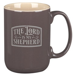 Image of Mug Khaki The Lord is My Shepherd Ps. 23