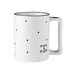Image of Holiday Organic Mug – Merry & Bright 16 oz