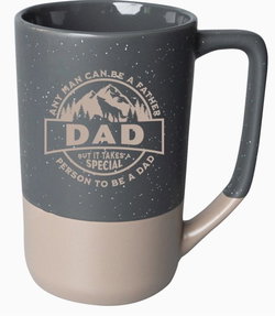 Image of Dad – Any Man Can Be A Father – Pebble Mug