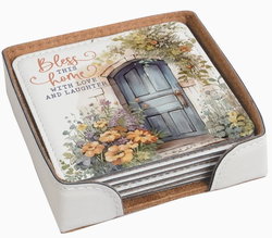 Image of Bless This Home – Coaster Set